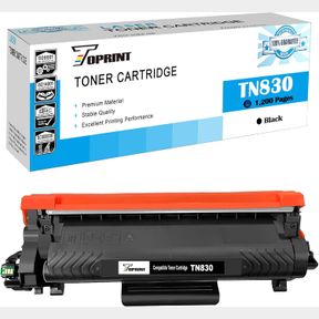 TN830 TN-830 COMPATIBLE TONER CARTRIDGE BLACK STANDARD CAPACITY FOR BROTHER PRINTER HL-L2400D L2405W L2420DW L2460DW L2865DW L2467