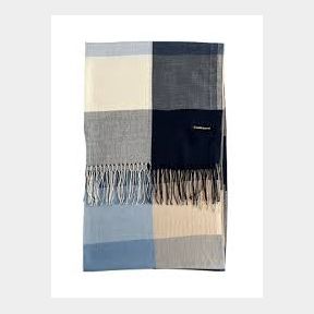 Cotton Road - Cashmere Wrap Scarf - Blue / Brown - Bar 9902061687125-51748/4159