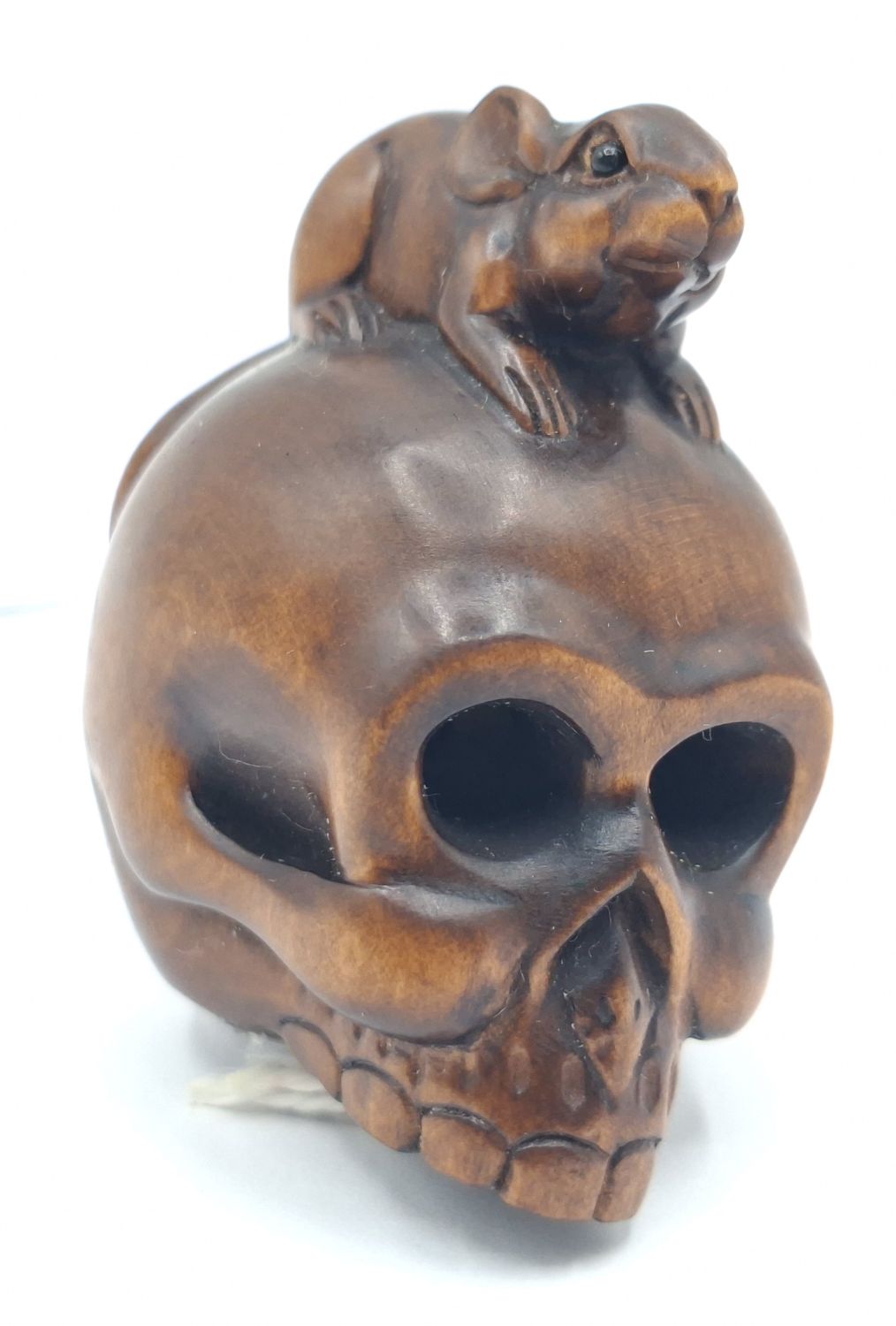 Japanese Carved Boxwood Netsuke