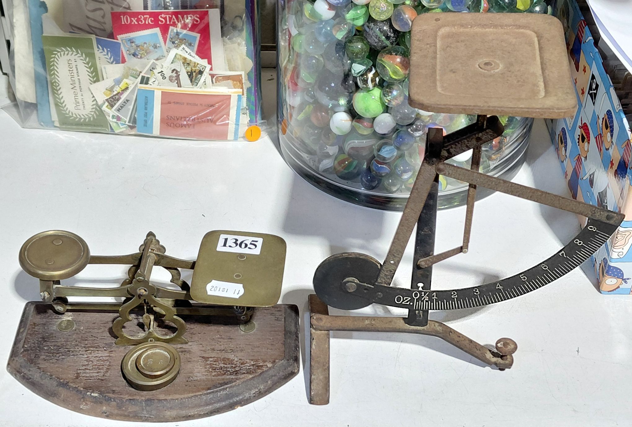 Two Set Of Postal Scales