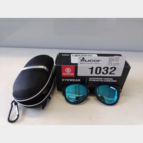 KDEAM ORIGINAL KD997 POLARIZED SUNGLASSES - MATTE BLACK /MIRROR ICE BLUE - UNISEX
