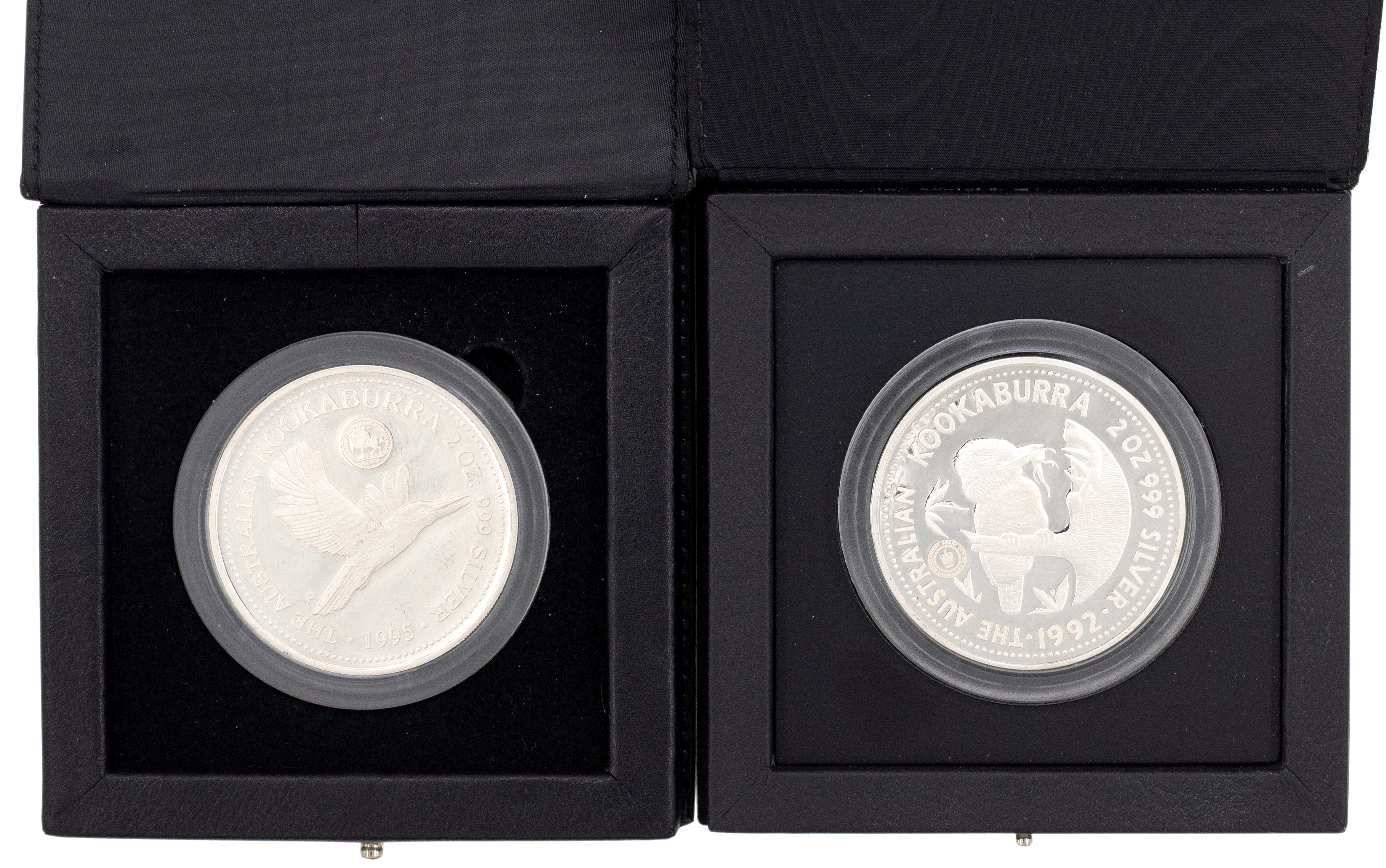 Elizabeth II, Proof Kookaburra, 1992 & 1995, FDC