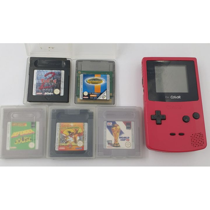 Nintendo Gameboy Color (Volume Issue) & Games