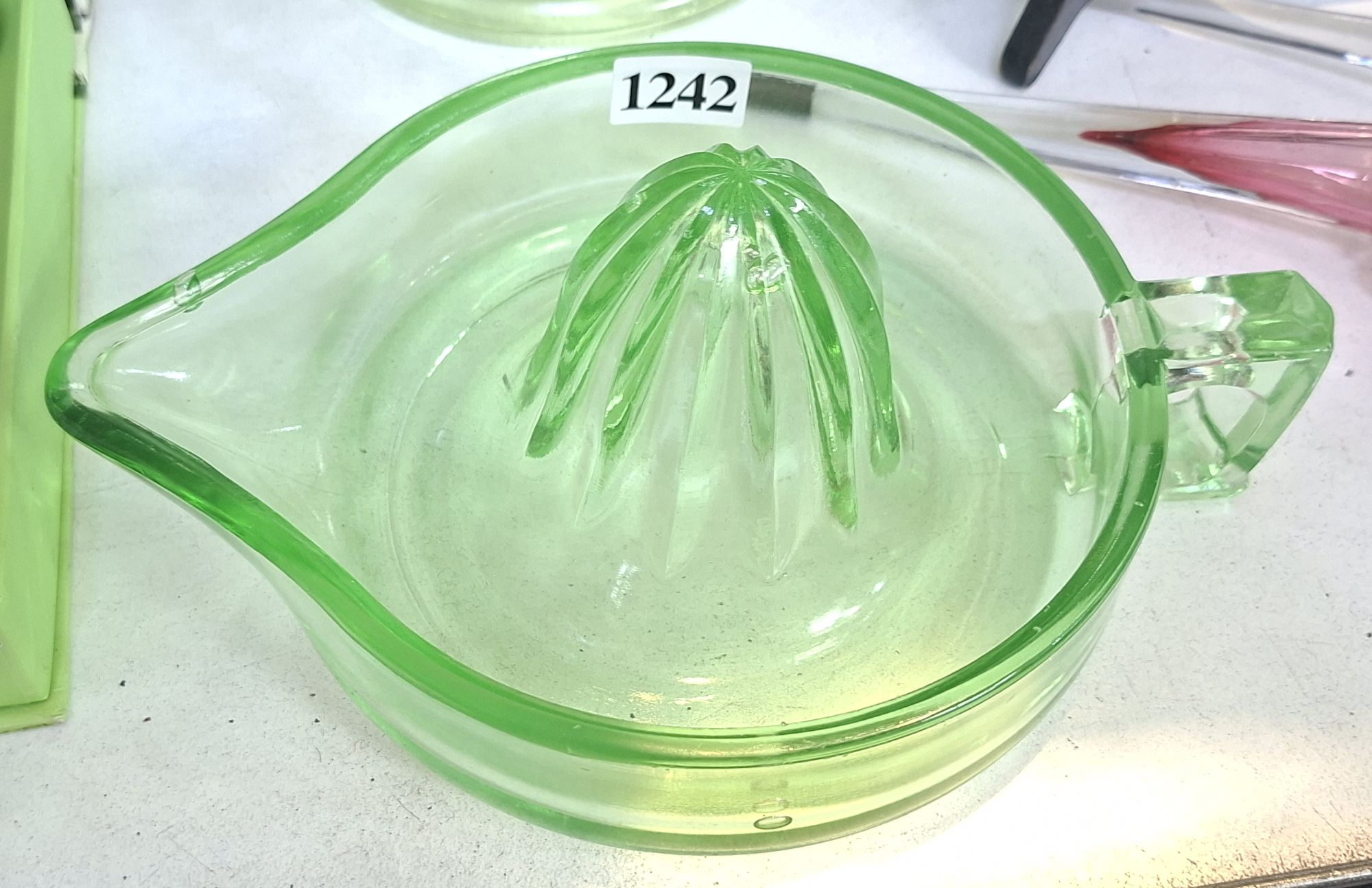 1242 · DEPRESSION GLASS