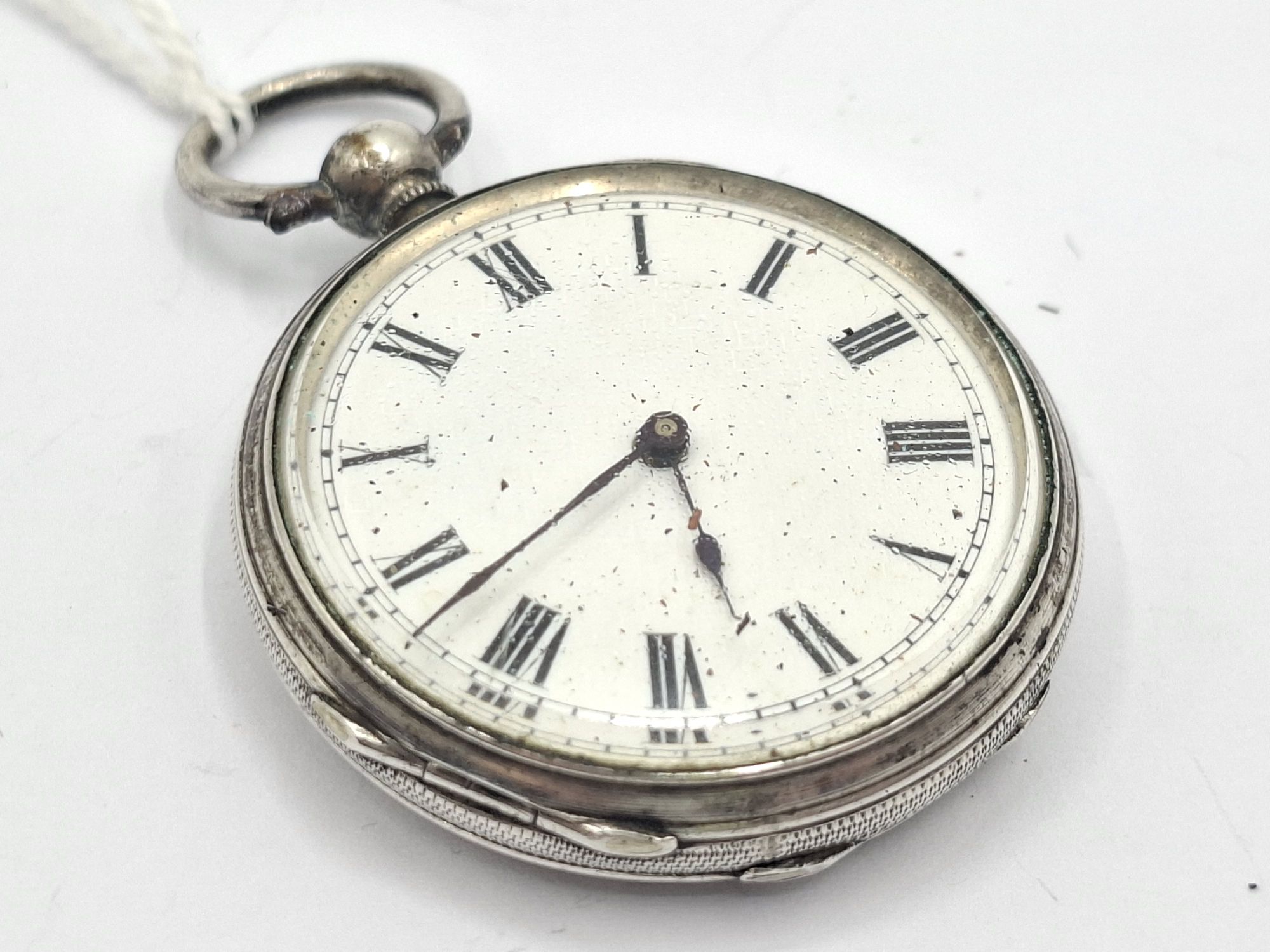 1057 · 800 SILVER POCKET WATCH