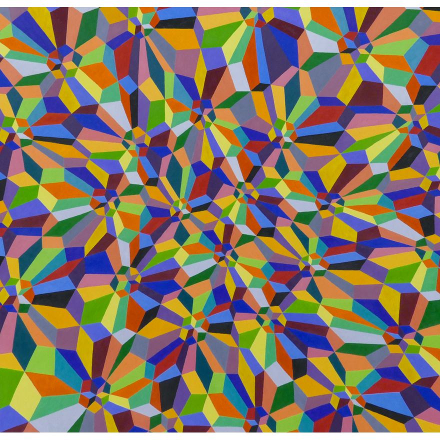 Michael Knutson ''Wheel VI'' 1999 Oil