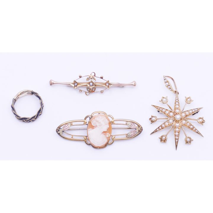 Box Victorian Gold Jewelry