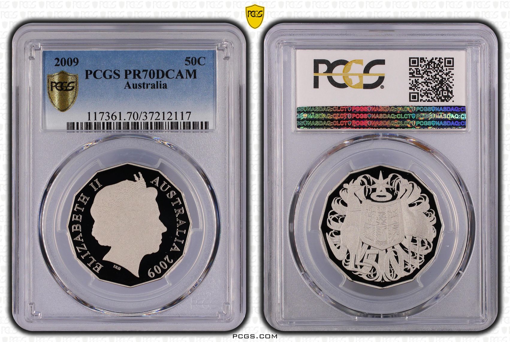Fifty Cent, 2009, PCGS PR70DCAM