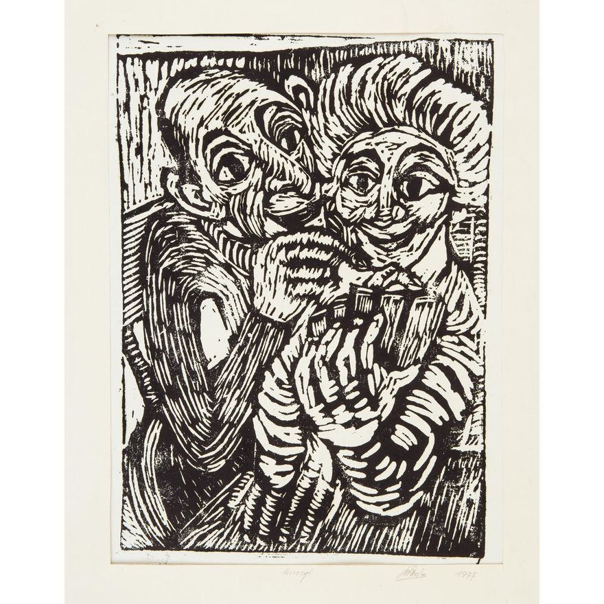 Władysław Rząb | Gra w karty, 1977
