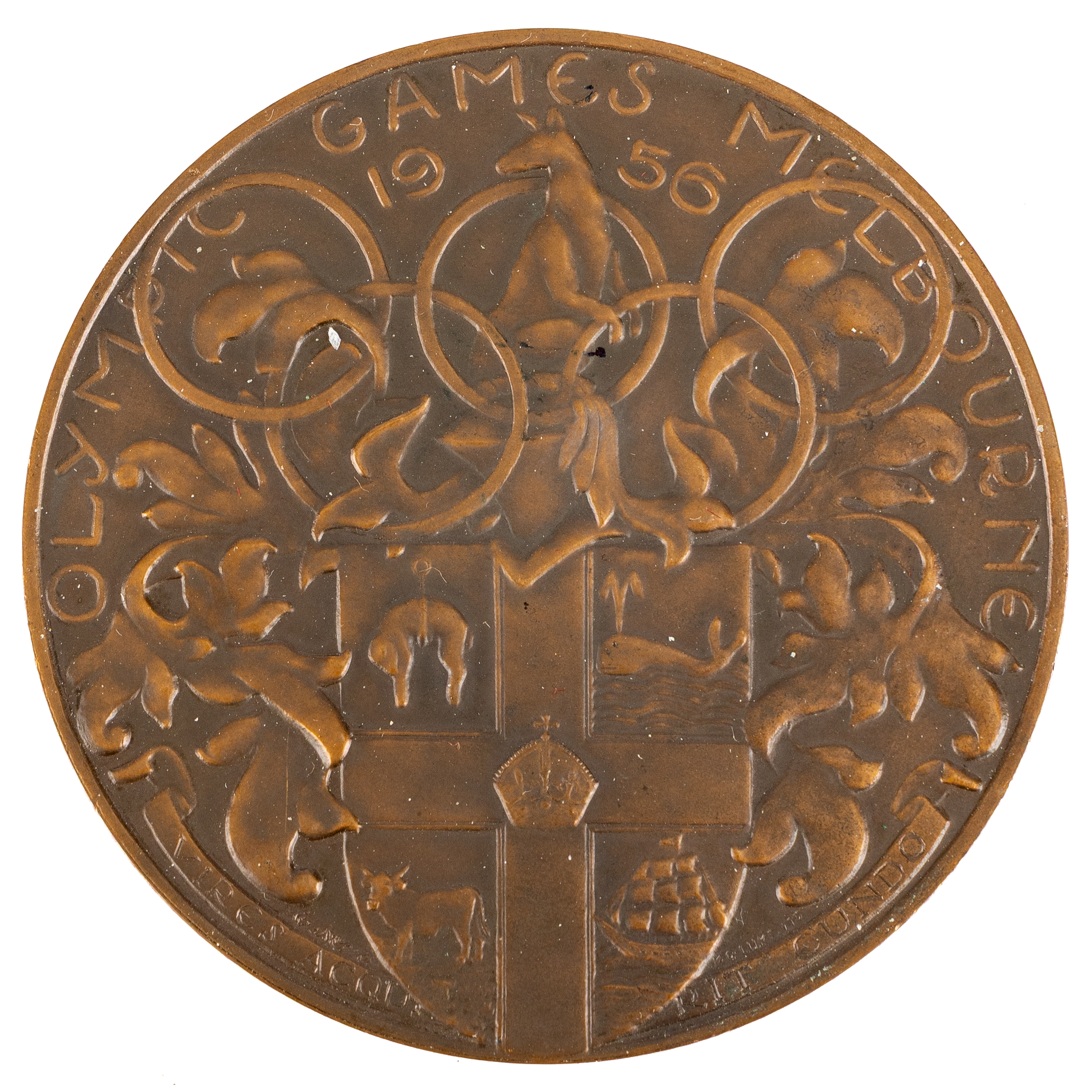 Melbourne Olympics - Participation Medal, 1956, aUNC