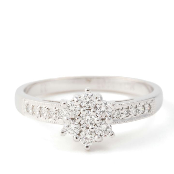 0.33 Carat Diamond Ring 18ct Gold