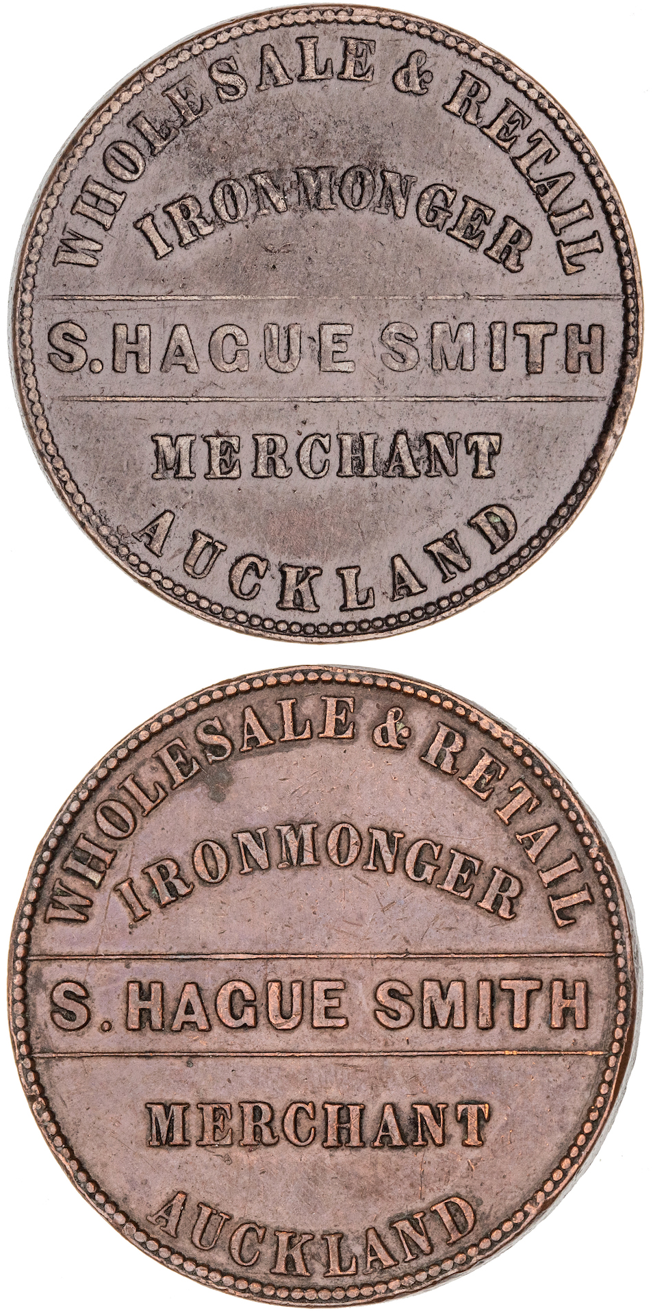 A.246a - Smith Hague, Auckland, Penny, gVF