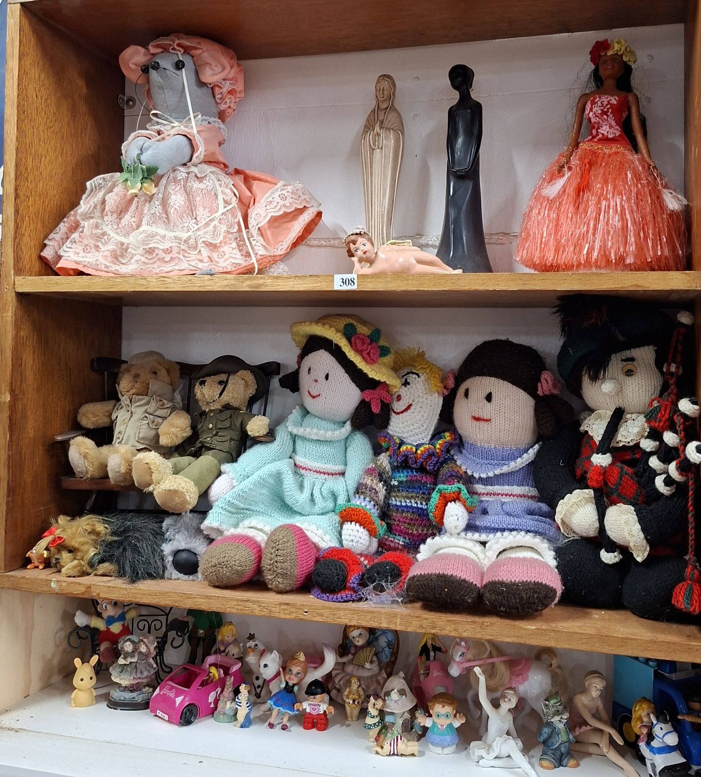 Assorted Dolls And Toys