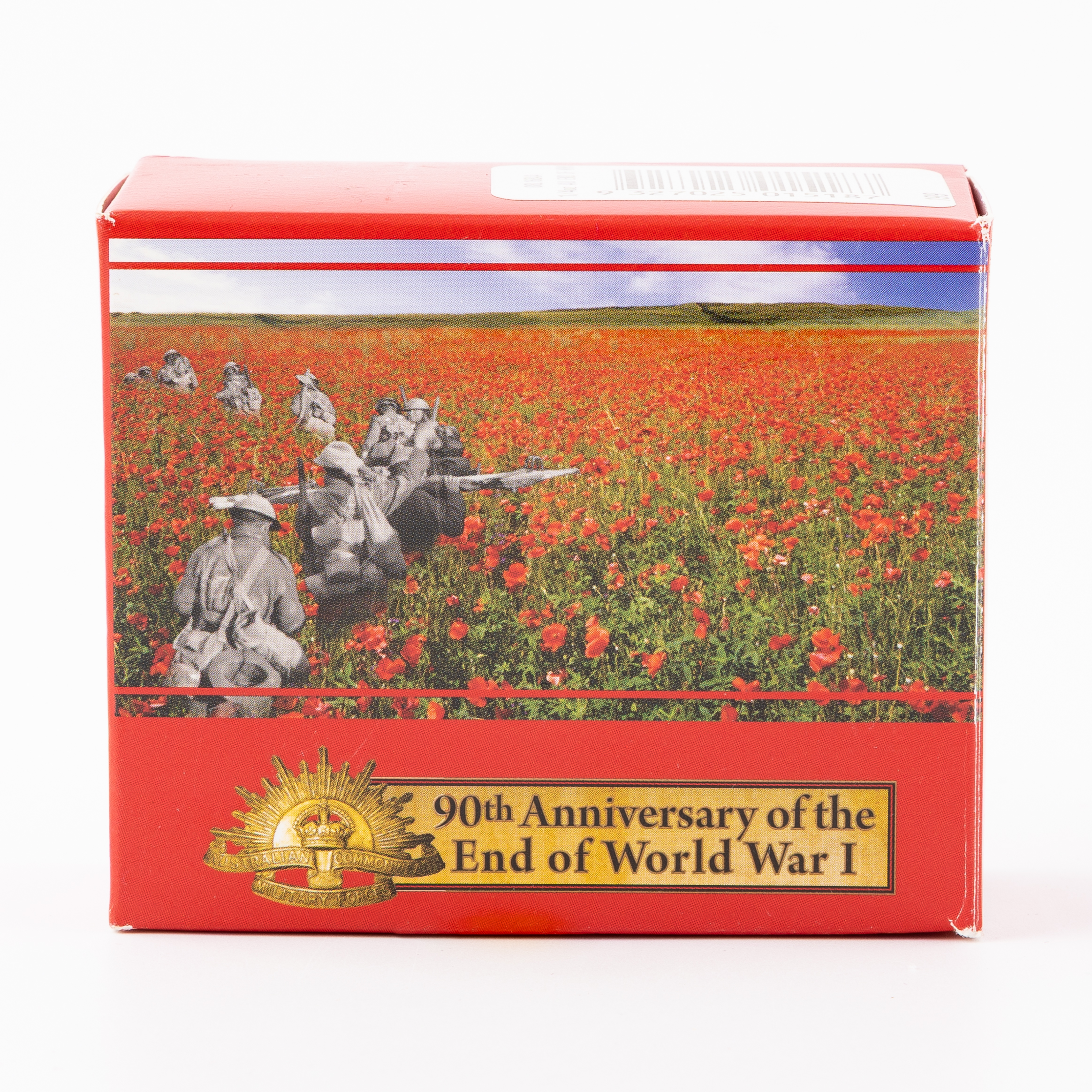 Elizabeth II, Perth Mint - 90TH Anniversary of the End of WWI, Twenty Five Dollars, 2008, FDC
