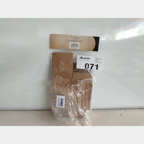 BROWN PAPER PARTY BAGS 6PC 16X9CM BOXES 10PC 7X7CM -