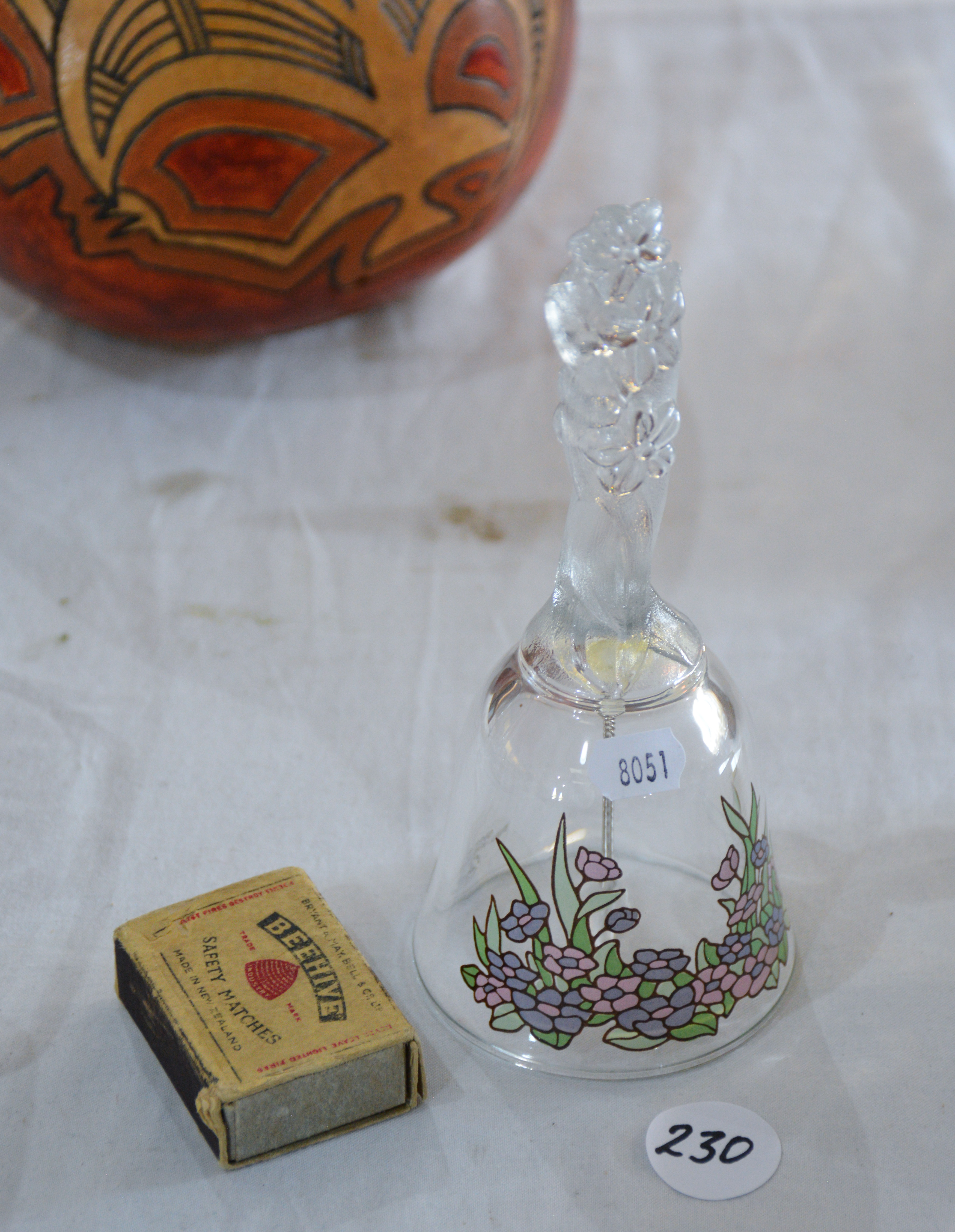 1992 Avon Glass and Crystal Service Bell — NZ auction result