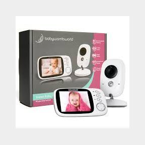 Wireless 3.2 Video Baby Monitor with Audio Night Vision and Vox|Bar 9902090065642 - 51745/15922 AS B1 (S1)