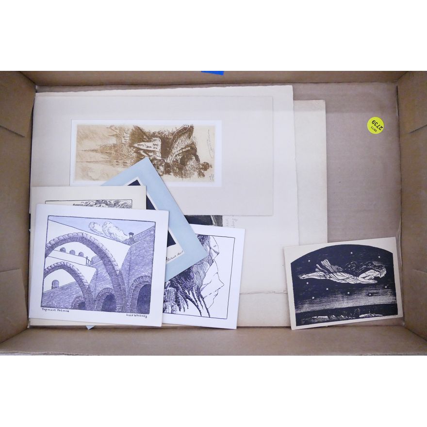 Box Rockwell Kent Greeting Cards Etc