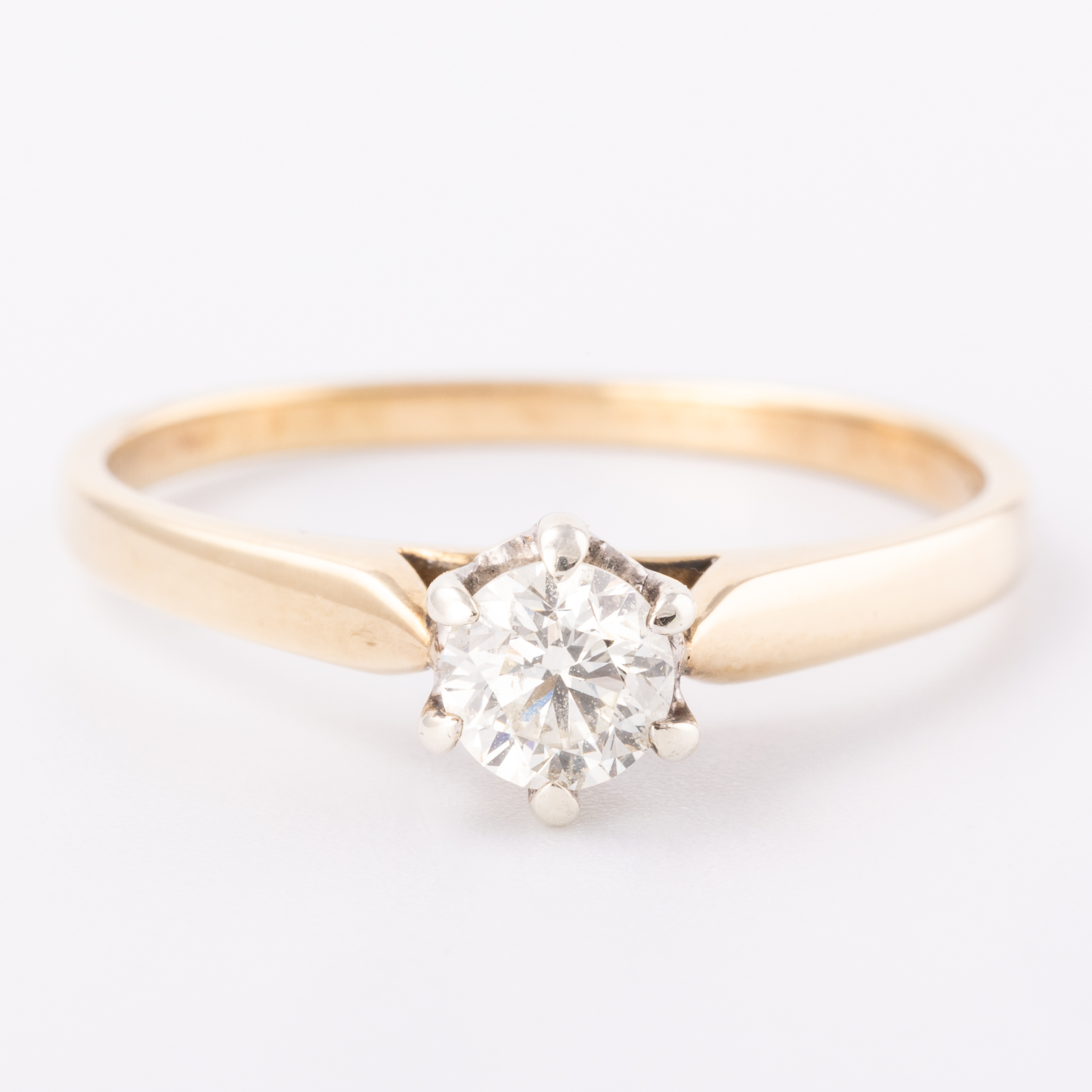 0.50ct Diamond Solitaire Ring 9ct Gold