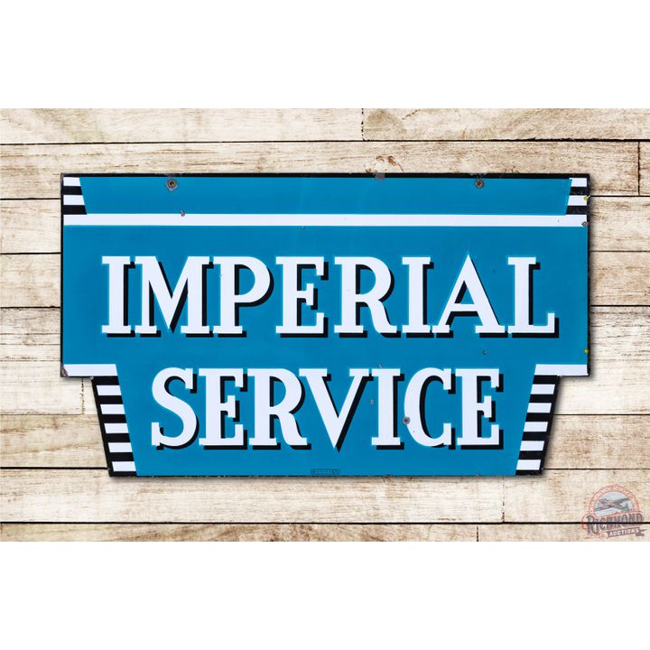 Imperial Service Porcelain Sign TAC 8.5
