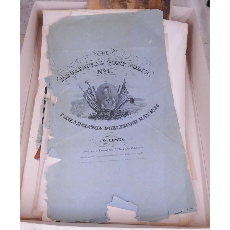 Box Antique Aboriginal Portrait Prints