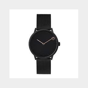 CHEZ MAMAN WATCH UNI-SEX STAINLESS STEEL - 51466/5729 BLACK