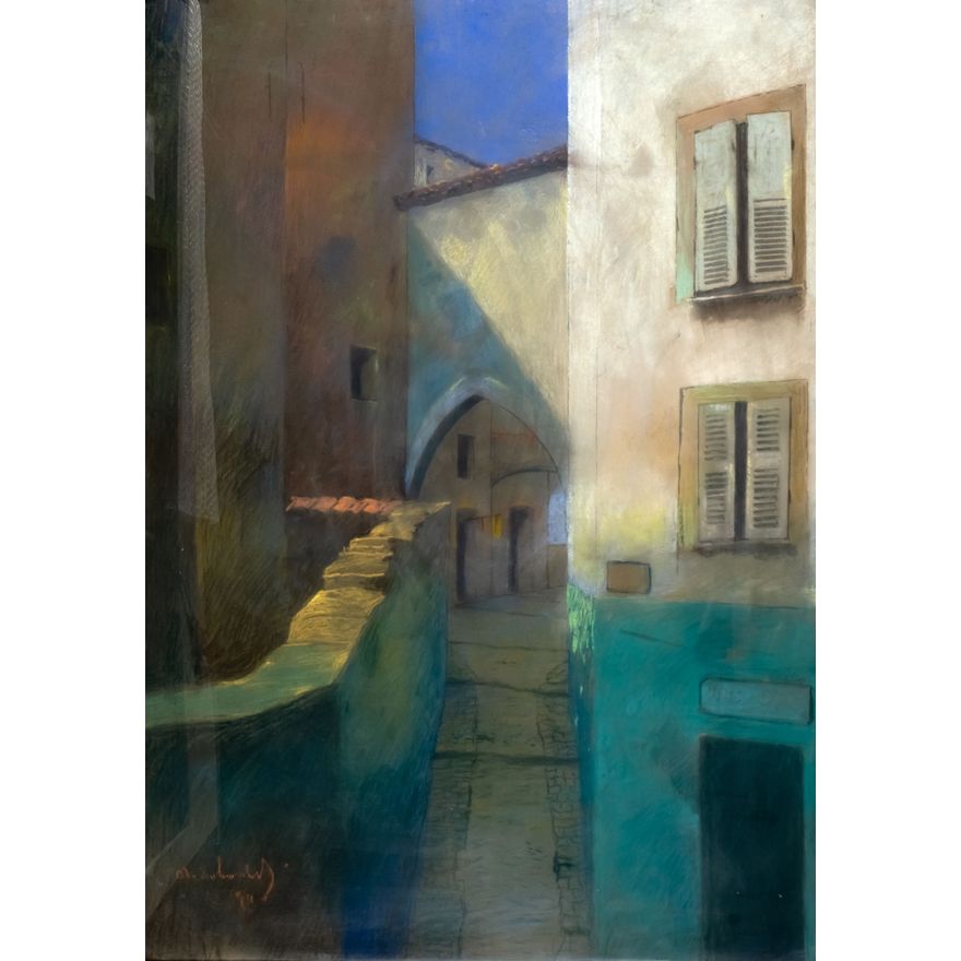 Odo Dobrowolski | Uliczka, 1911 r.