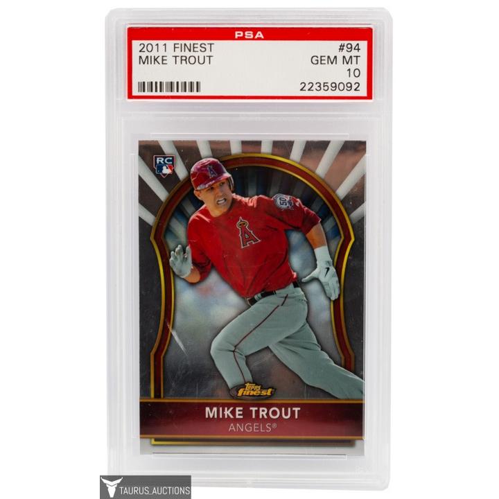 Lot Detail - Mike Trout Game Used PSA/DNA 10 2017 Bat