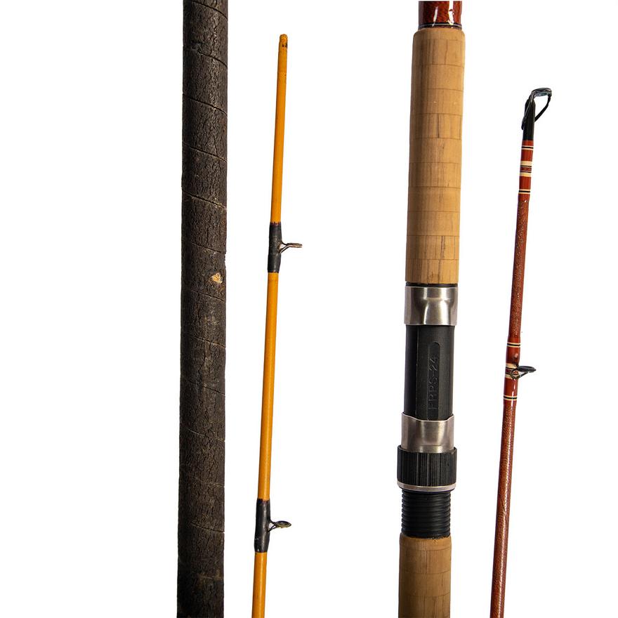 Pair of 10 Ft Vintage Heaver Fishing Rods