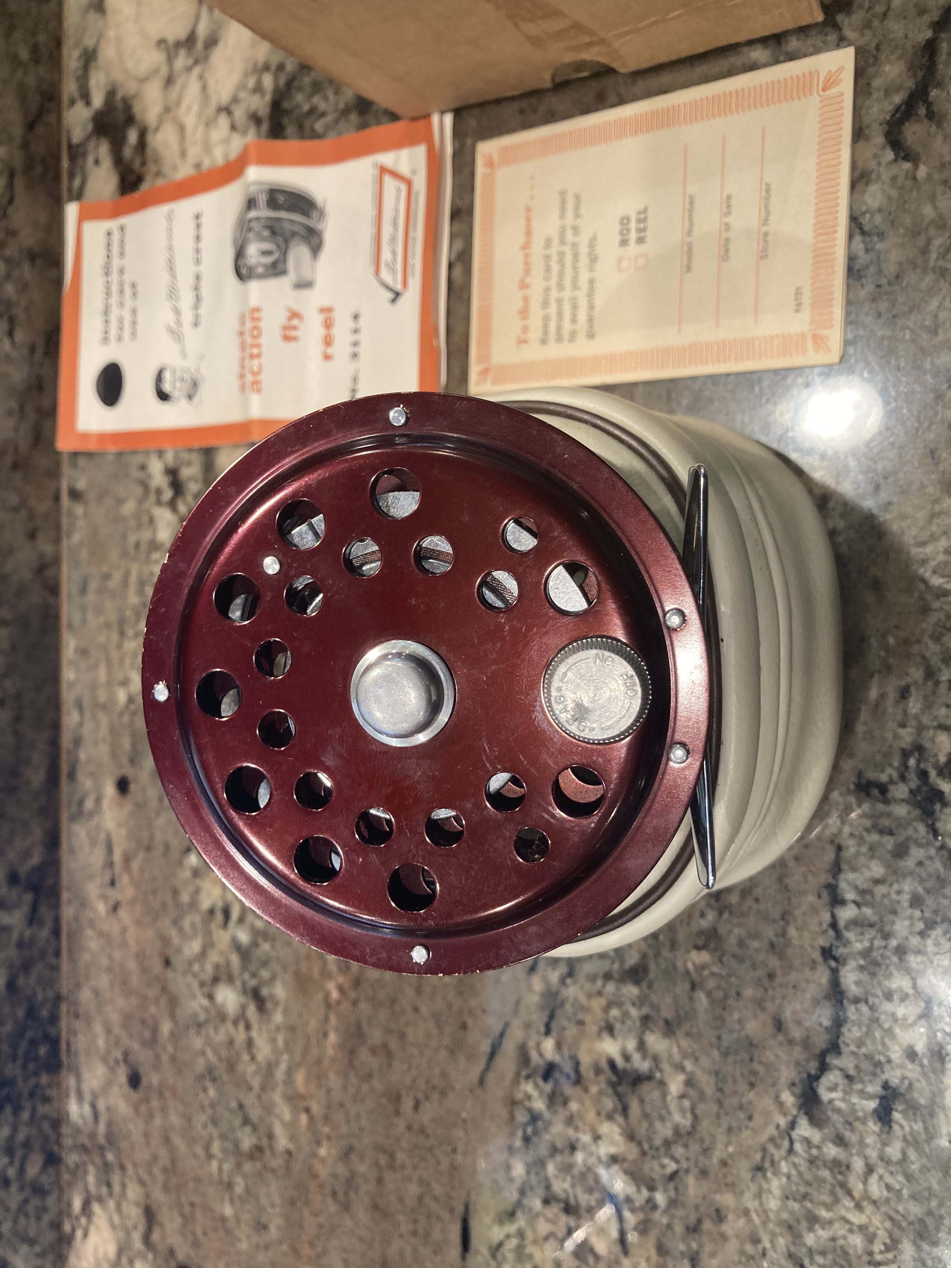 Extremely Rare Ted Williams Collector's Fly Reel