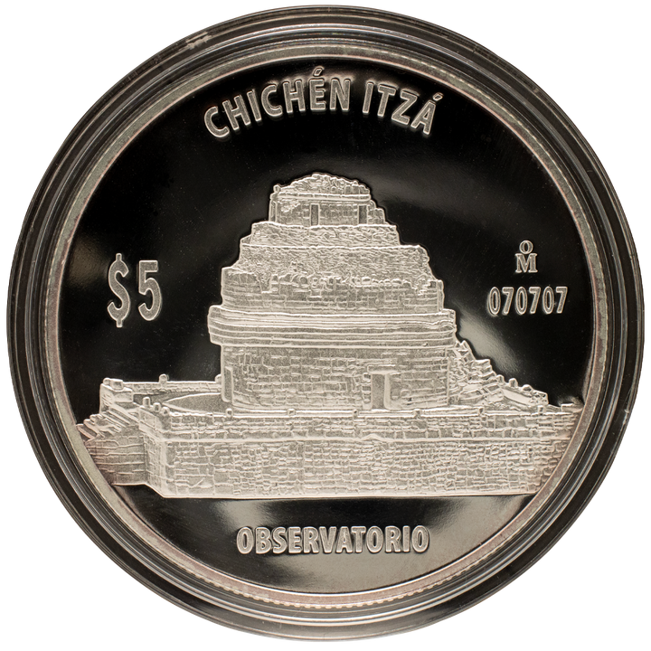 MONEDA CONMEMORATIVA DE CHICHEN ITZÀ