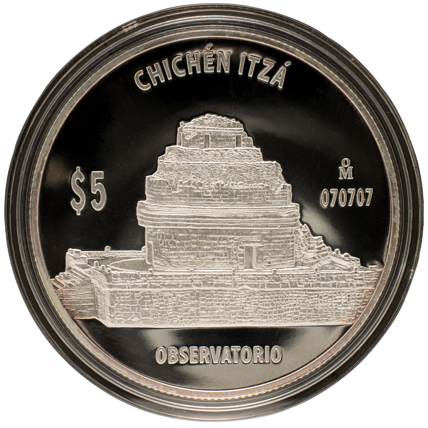 MONEDA CONMEMORATIVA DE CHICHEN ITZÀ