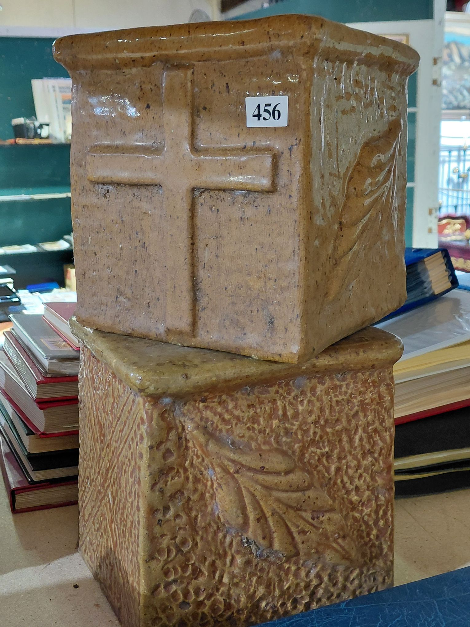 ADELAIDE POTTERIES FUNERARY VASES
