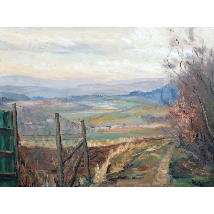 Dieter Wulff | Pejzaż z Palatynatu, 1974 r.