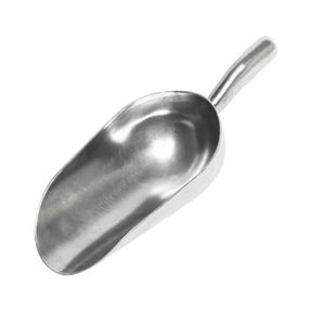 11-1 EXCELLANTE 85 OZ ALUMINUM SCOOP ROUND BOTTOM SCOOP, COMES IN EACH