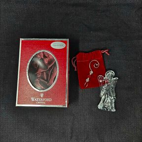 Waterford Crystal 2013 Annual Angel Ornament with Enhancer