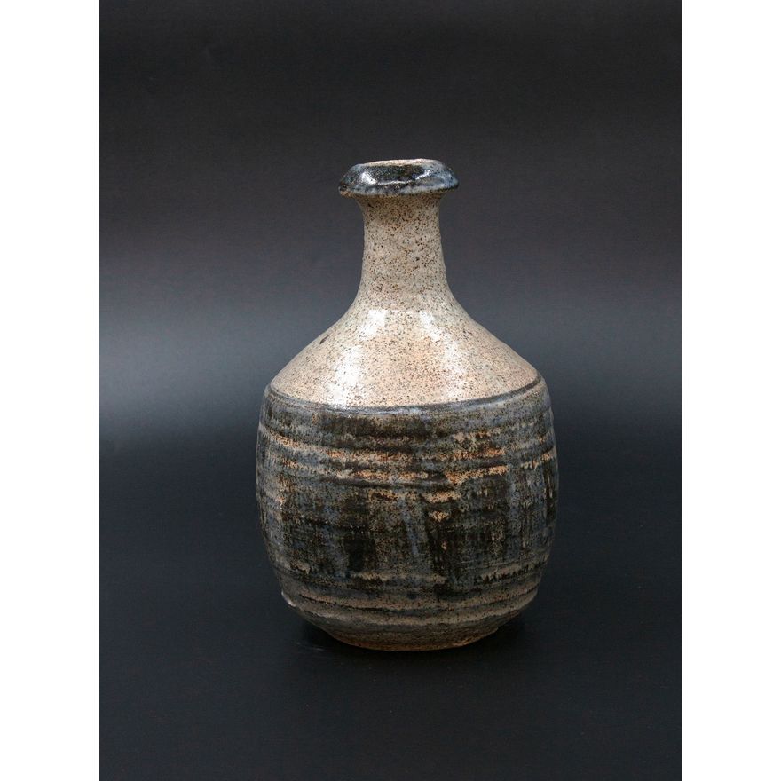 Len Castle - Rare and early mallet shaped bottle vase
