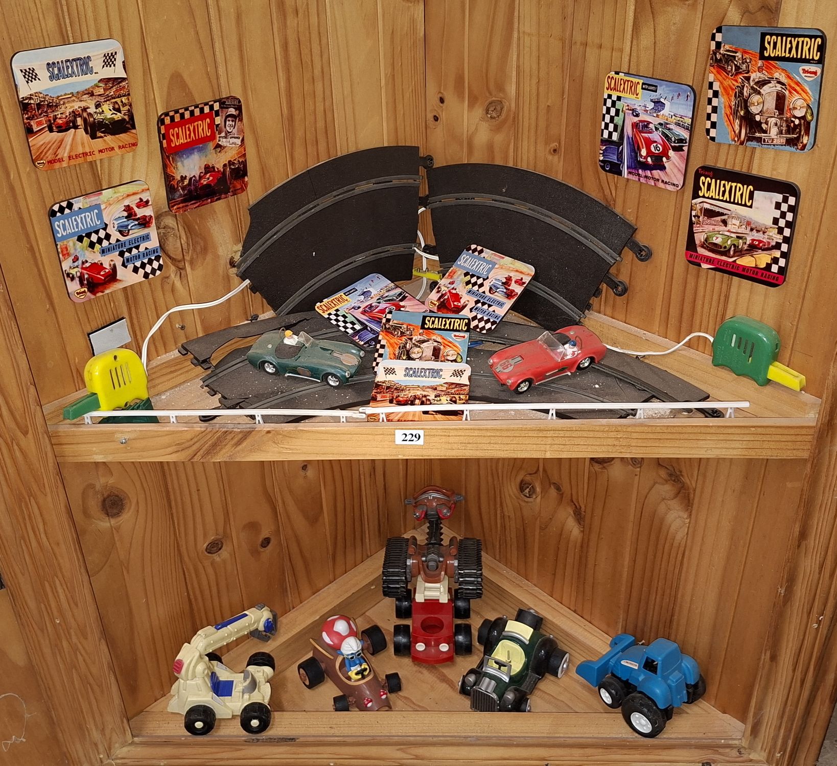 229 · GROUP OF TOYS