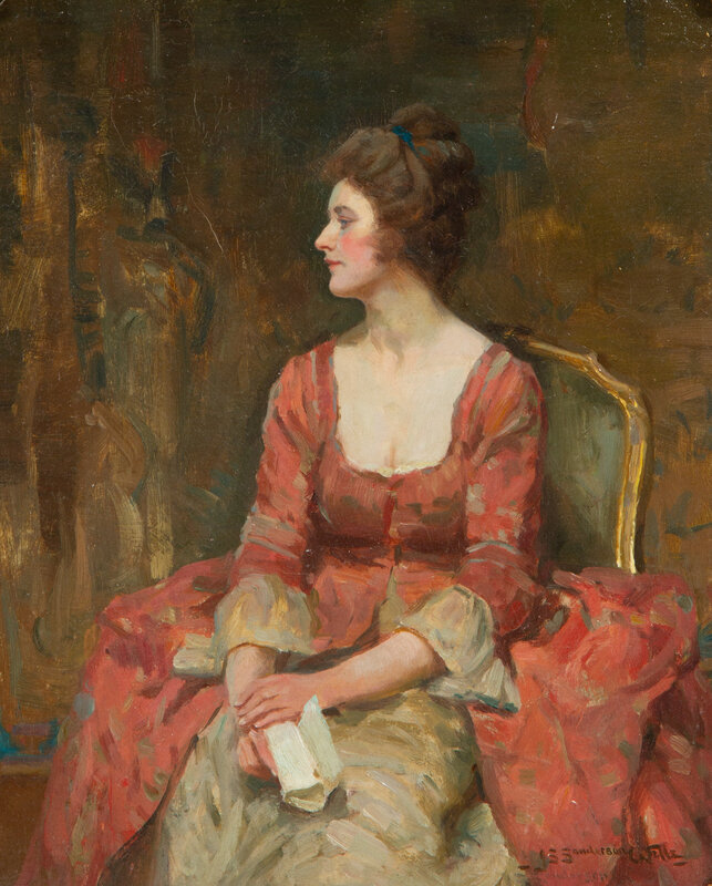 John Sanderson-Wells
(British, 1872-1955) 
The Letter