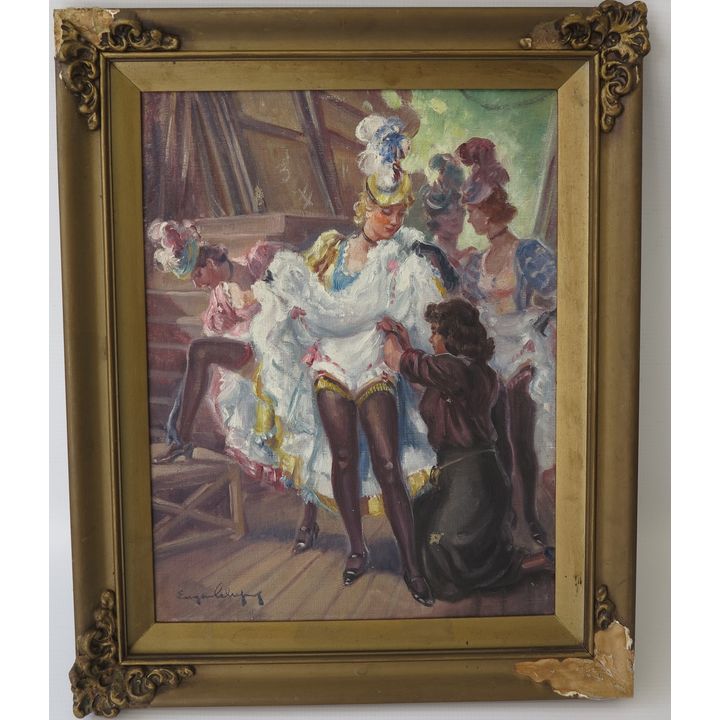 OIL ON CANVAS - SIGNED