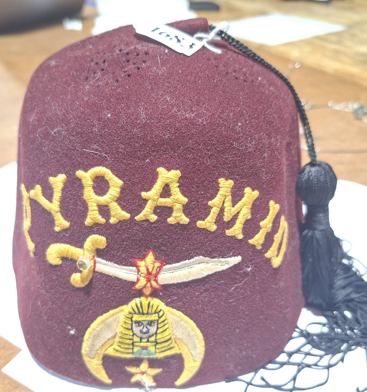 Vintage Fez Hat