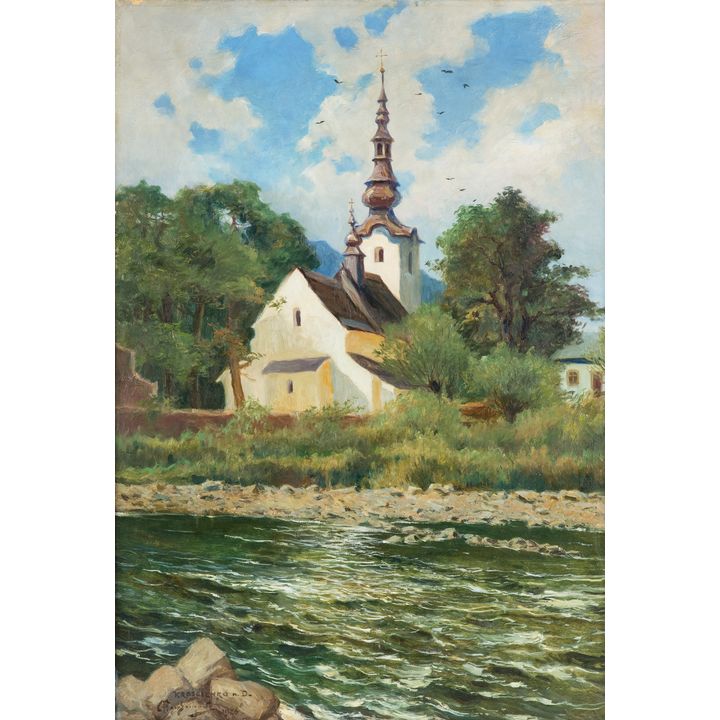 Marceli Harasimowicz | Kościół w Krościenku nad Dunajcem, 1926 r.