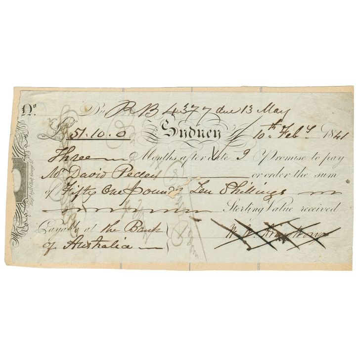 1841 Promissory Note