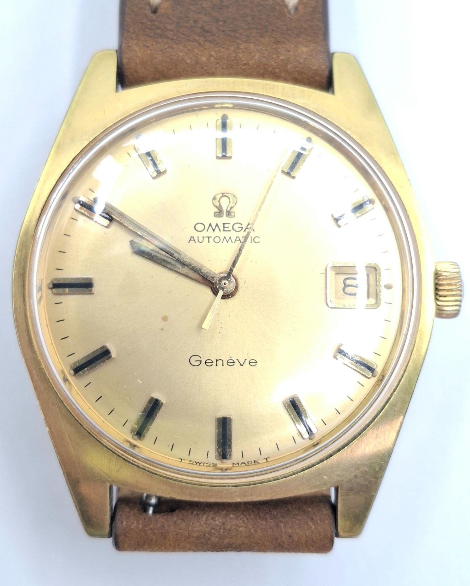 193 · OMEGA GENEVE GENTS WRIST WATCH