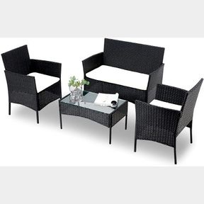 NEW 4 PCS OUTDOOR FURNITURE PATIO SET 726630**