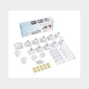 Baba Jay Magnetic Child Safety Locks for Cupboards and Drawers - 10 Locks 2 Keys 51745/18302 AS B1 (S2)