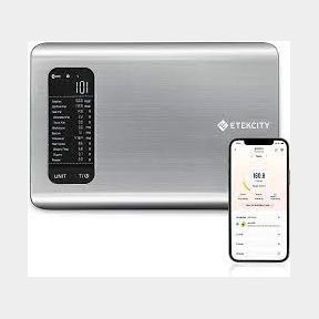 Digital Smart Bluetooth Kitchen Scale with Phone App|LID MISSING