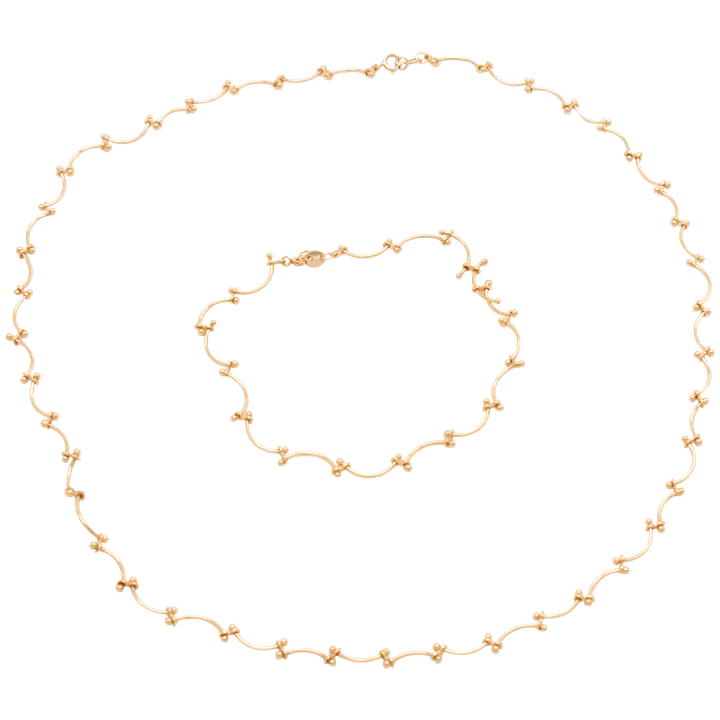 JUEGO DE GARGANTILLA Y PULSERA