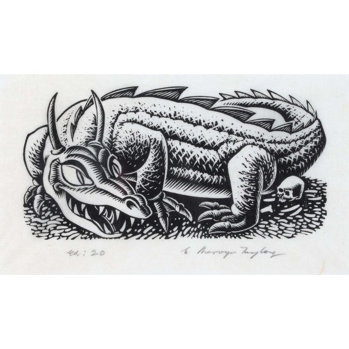 E. Mervyn Taylor 'Taniwha (c. 1950)'