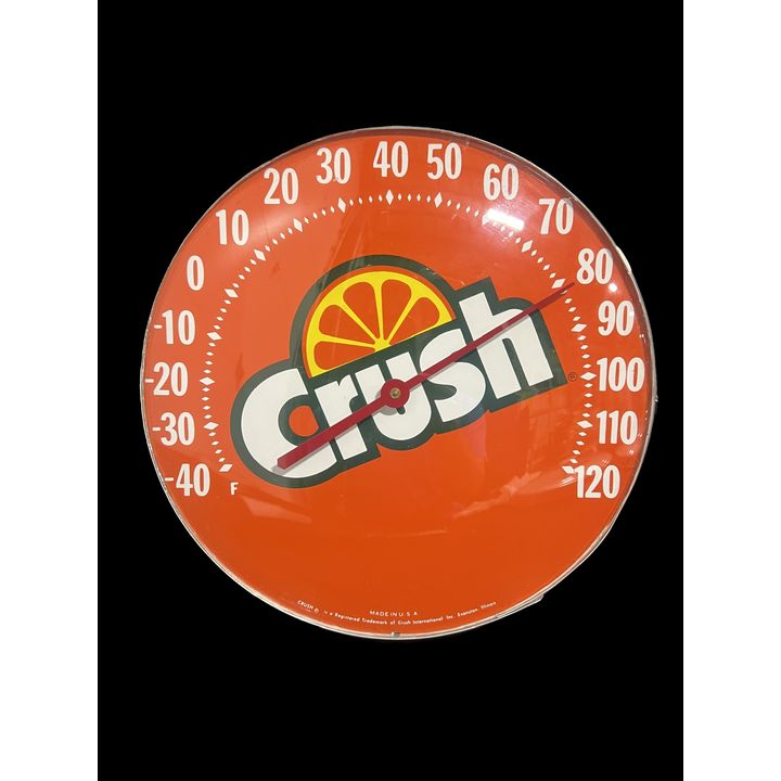 Orange Crush Soda Thermometer
